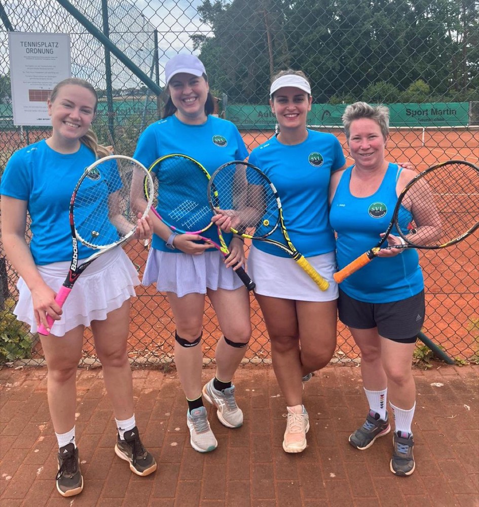 Teamspielerinnen der Tennisschule Vogel, Sommer 2025